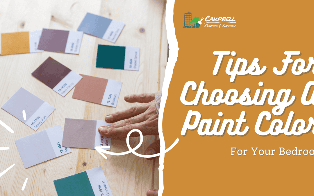 Tips For Choosing A Paint Color For Your Bedroom in Anchorage, AK
