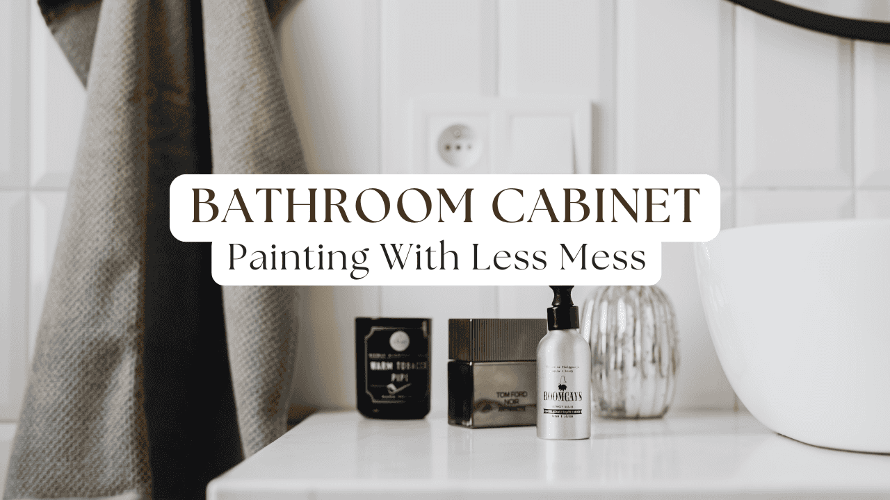 Bathroom Cabinet Painting With Less Mess In Anchorage, AK - Campbell Painting