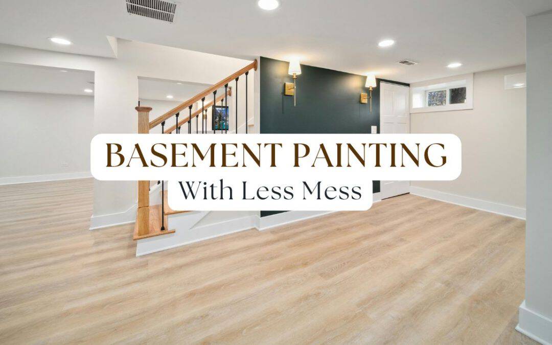 Basement Painting With Less Mess In Anchorage, AK