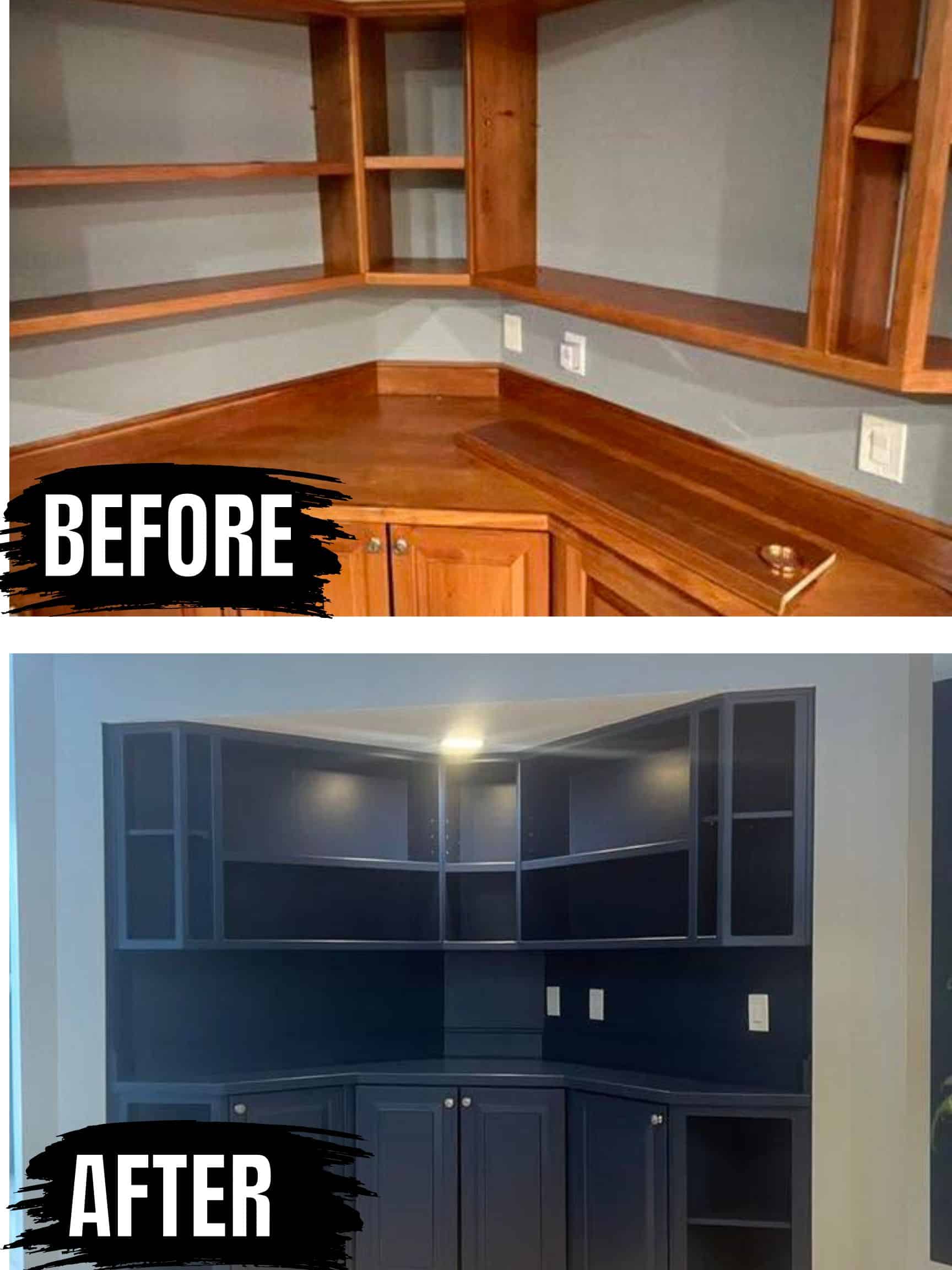 Abbott Loop cabinet painting