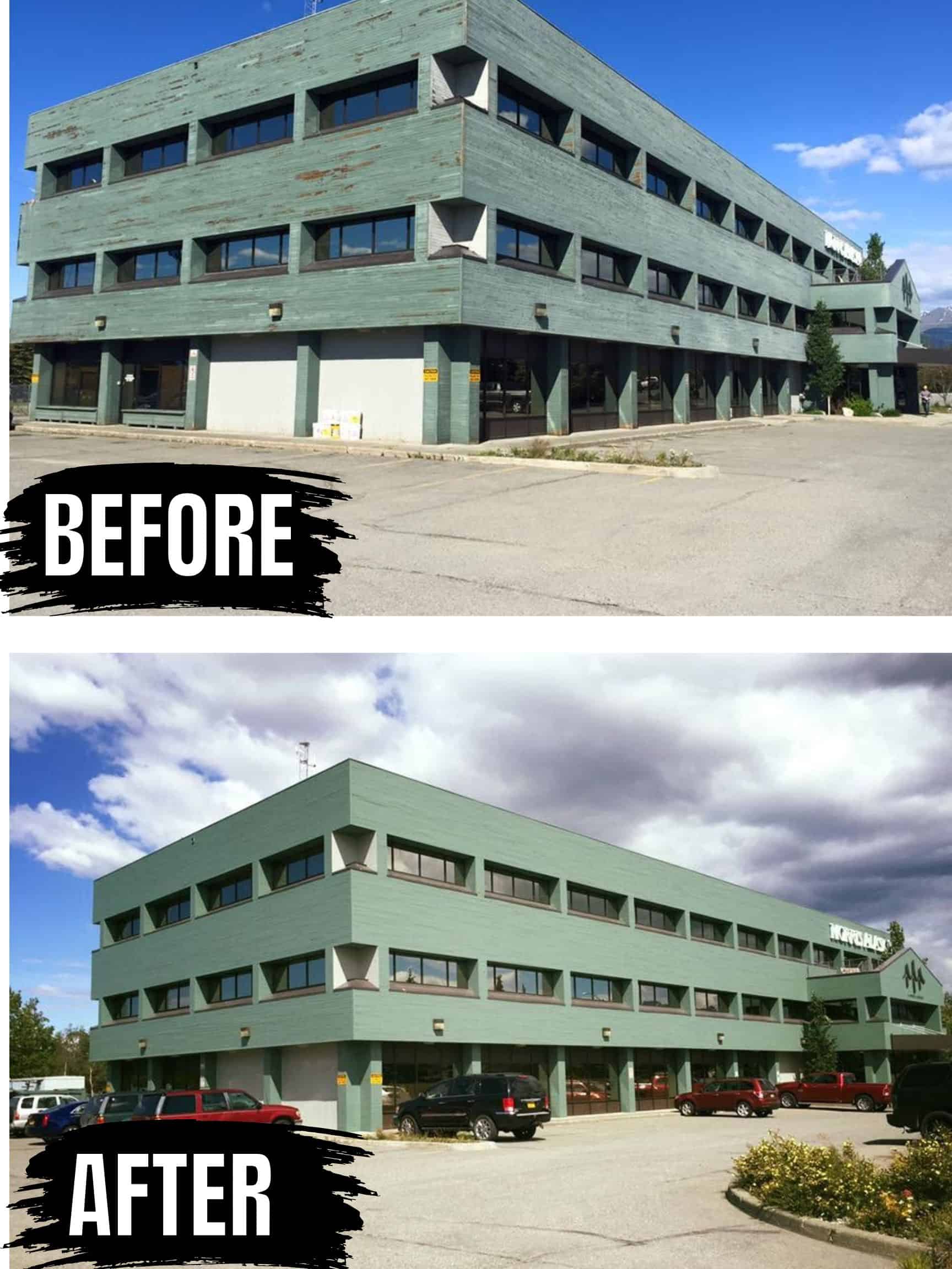 Spenard Anchorage Commercial painting